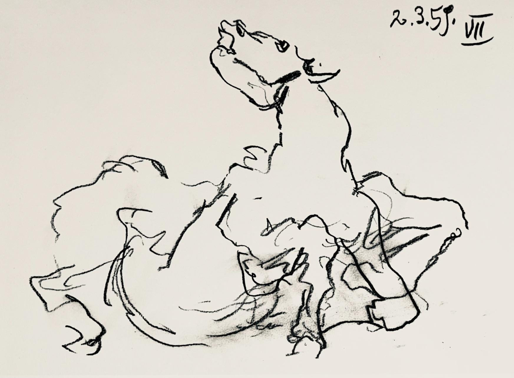 Picasso, Composition (Bloch 1276; Czwiklitzer 23), Toros y Toreros (after) - Print by Pablo Picasso