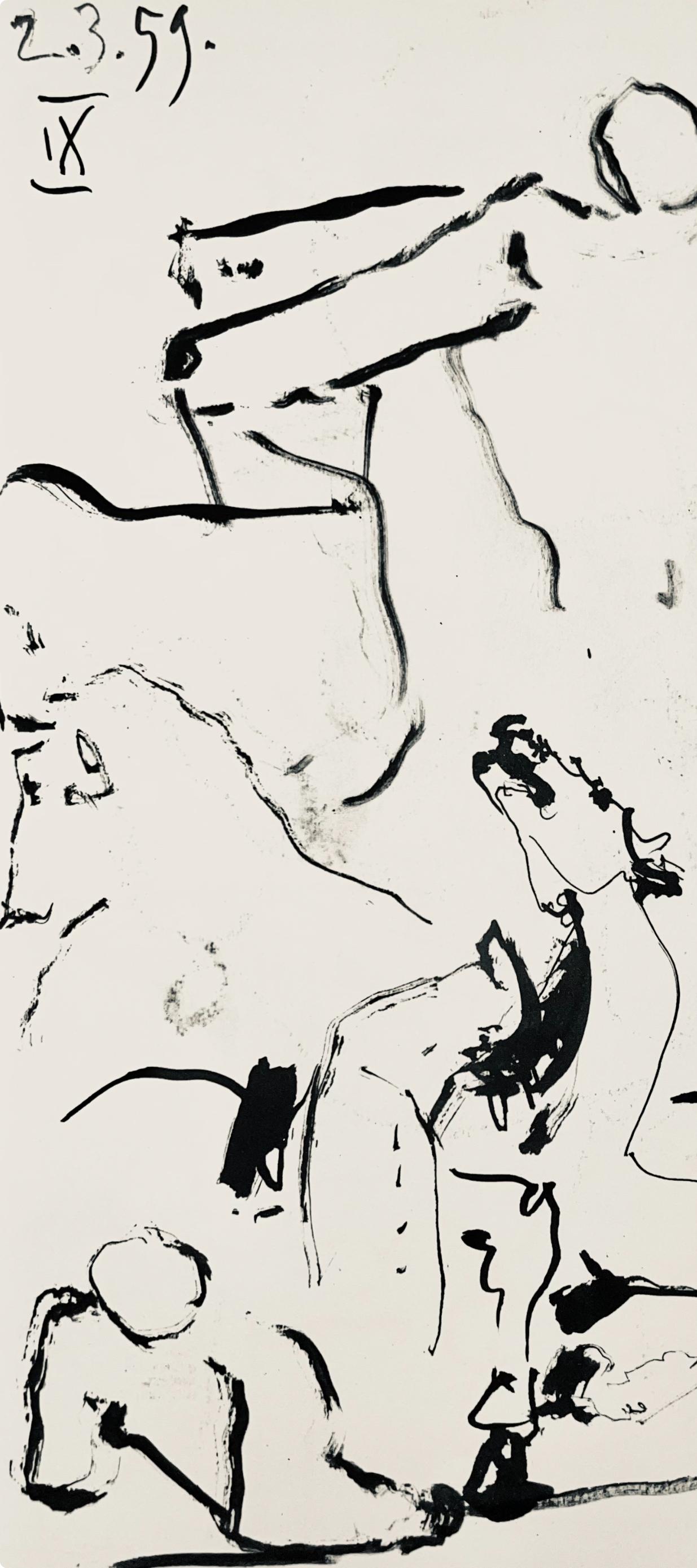 Picasso, Composition (Bloch 1276; Czwiklitzer 23), Toros y Toreros (after) - Print by Pablo Picasso