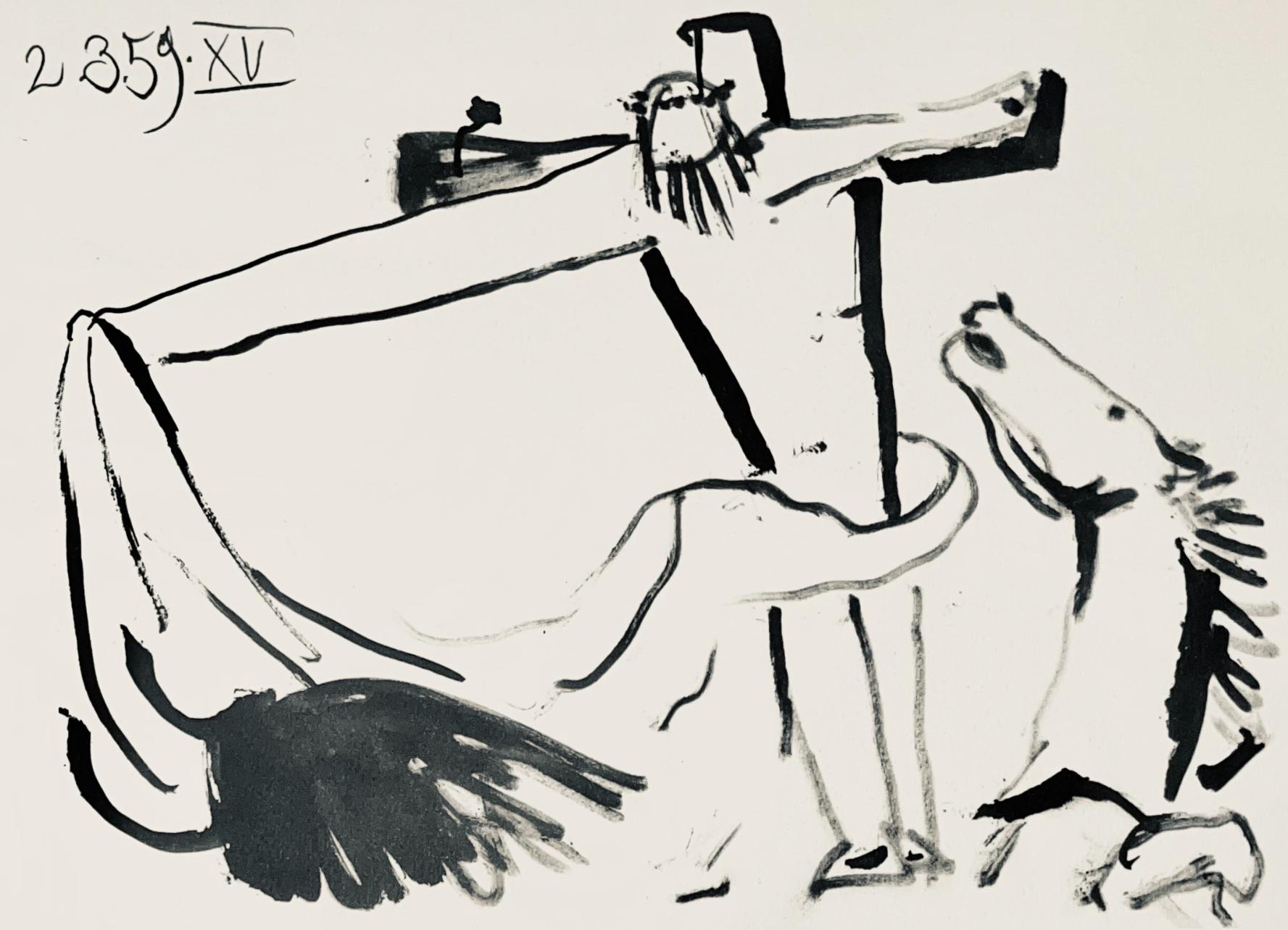 Picasso, Composition (Bloch 1276; Czwiklitzer 23), Toros y Toreros (after) - Print by Pablo Picasso