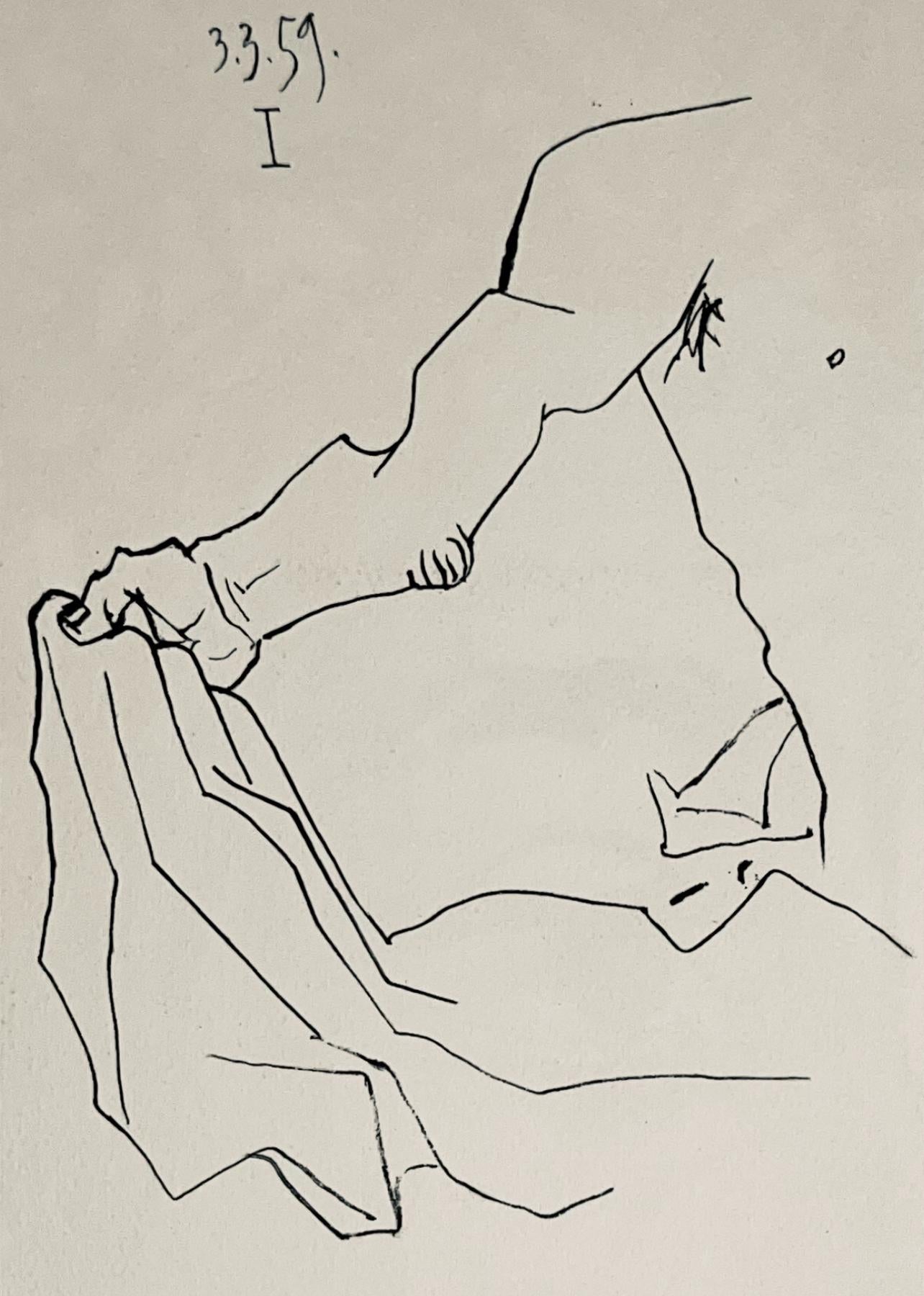 Picasso, Composition (Bloch 1276; Czwiklitzer 23), Toros y Toreros (after) - Print by Pablo Picasso