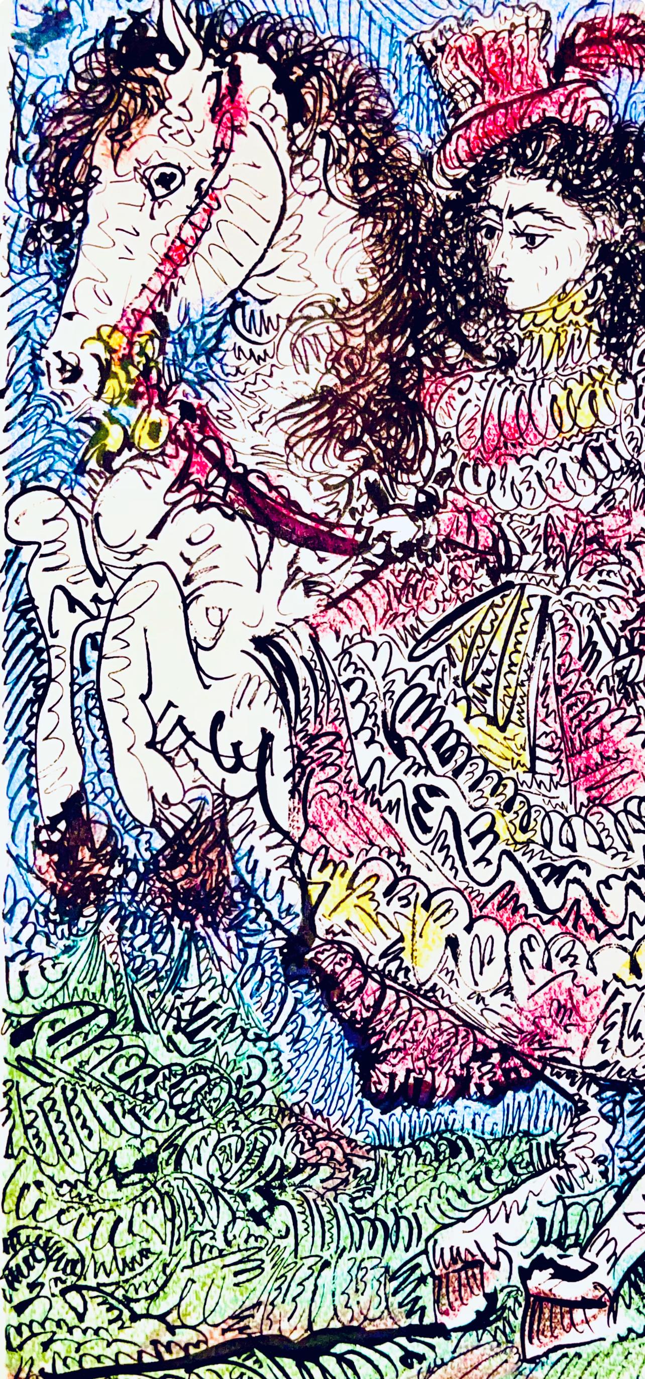 Picasso, Composition (Bloch 1276; Czwiklitzer 23), Toros y Toreros (after) - Print by Pablo Picasso