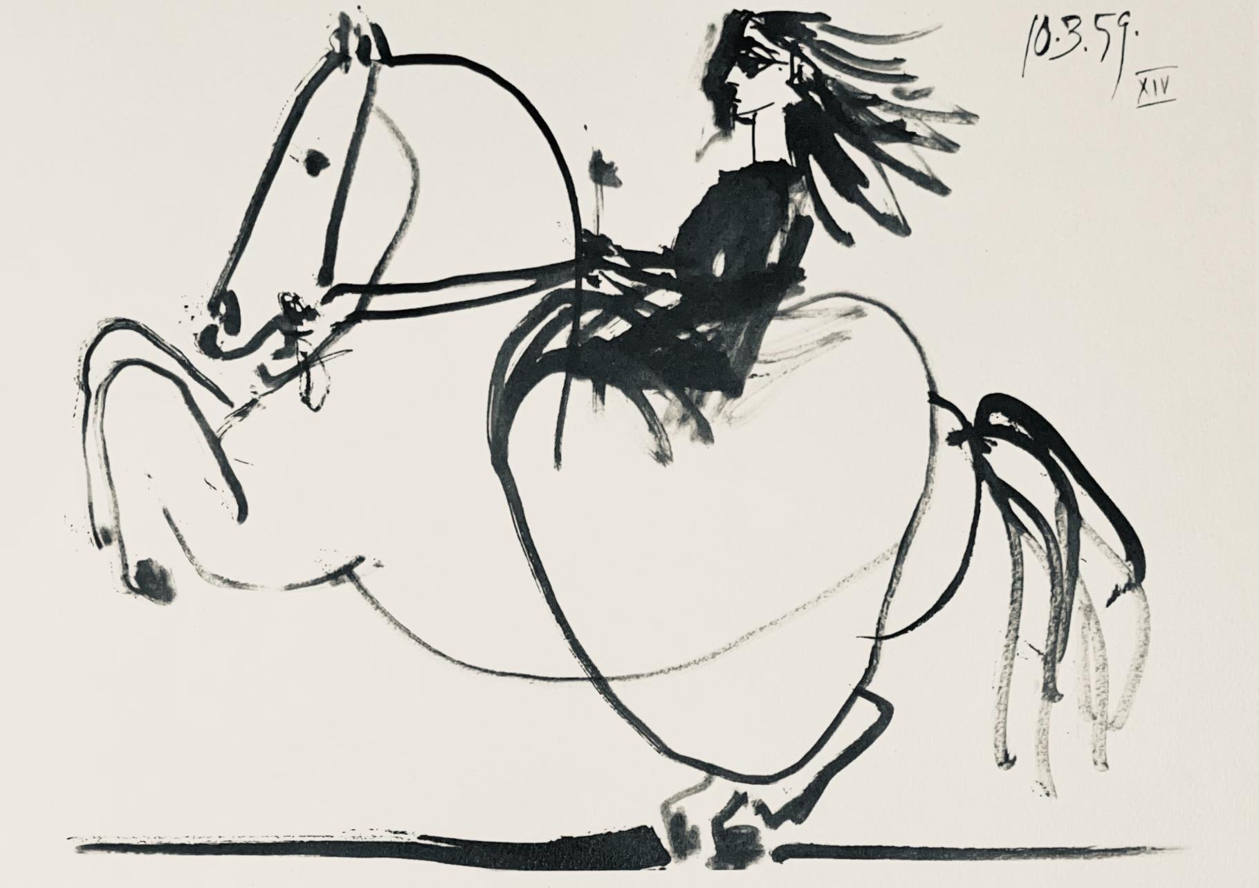 Picasso, Composition (Bloch 1276; Czwiklitzer 23), Toros y Toreros (after) - Print by Pablo Picasso