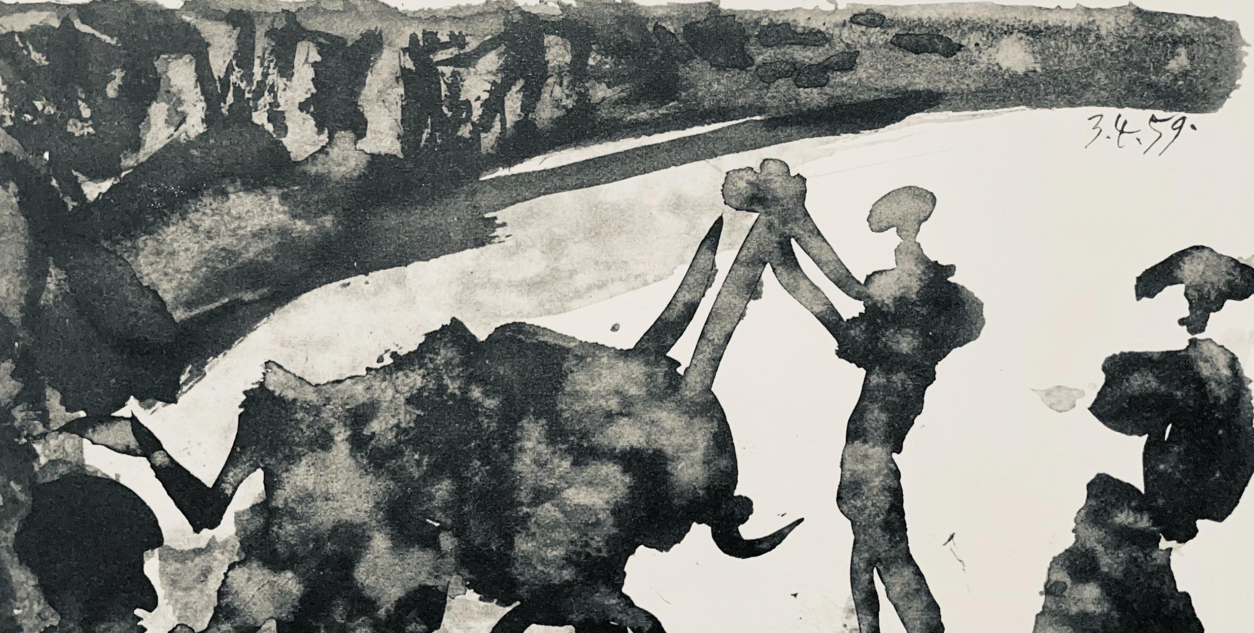 Picasso, Composition (Bloch 1276; Czwiklitzer 23), Toros y Toreros (after) - Print by Pablo Picasso