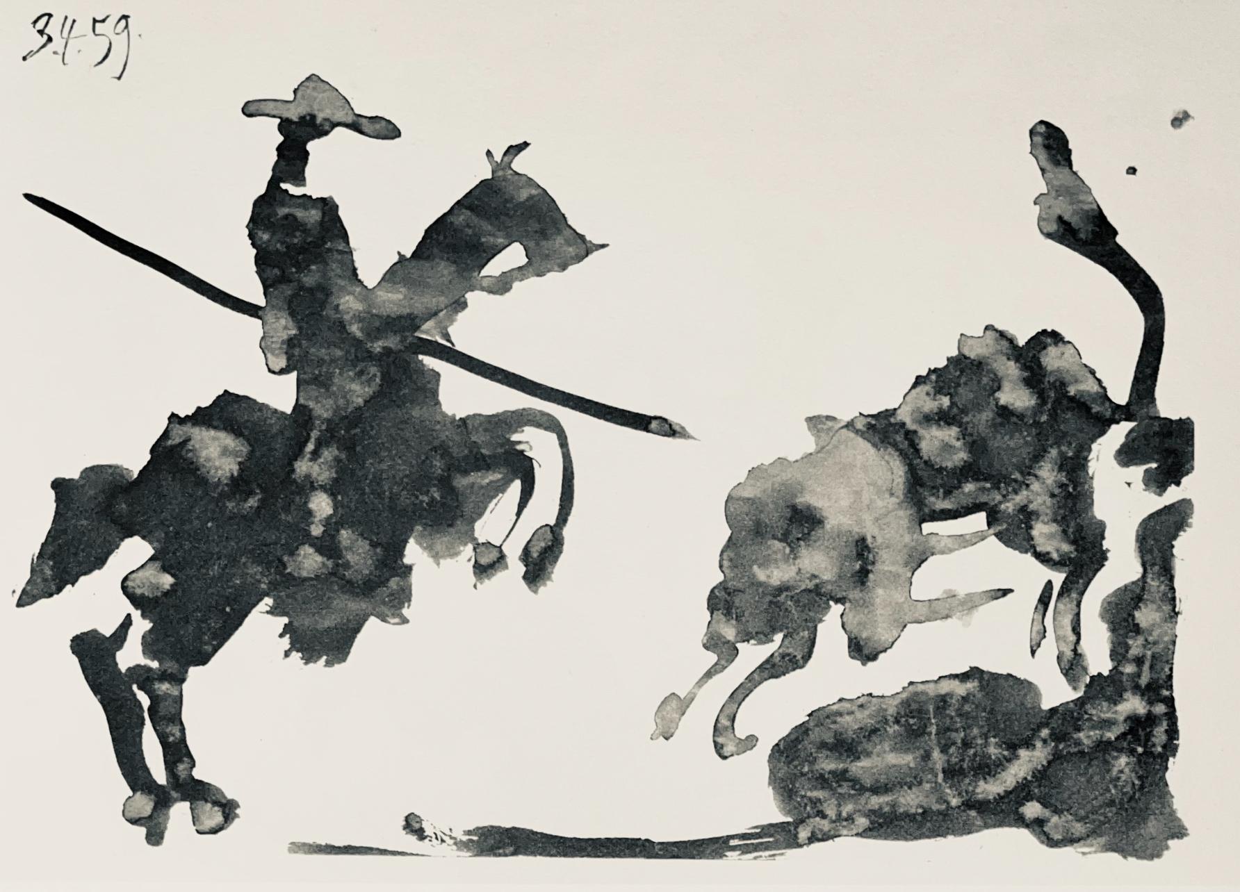 Picasso, Composition (Bloch 1276; Czwiklitzer 23), Toros y Toreros (after) - Print by Pablo Picasso