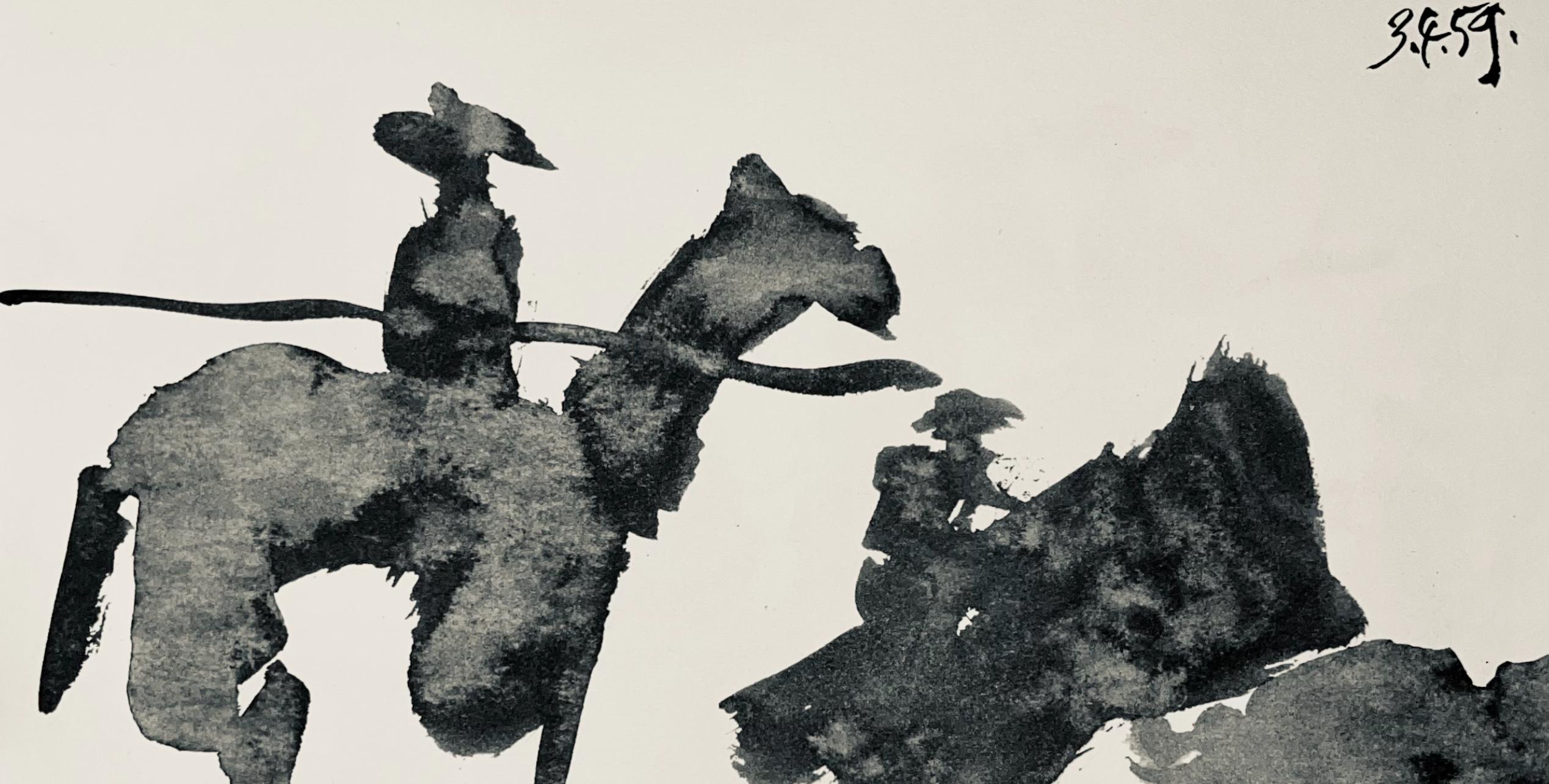 Picasso, Composition (Bloch 1276; Czwiklitzer 23), Toros y Toreros (after) - Print by Pablo Picasso