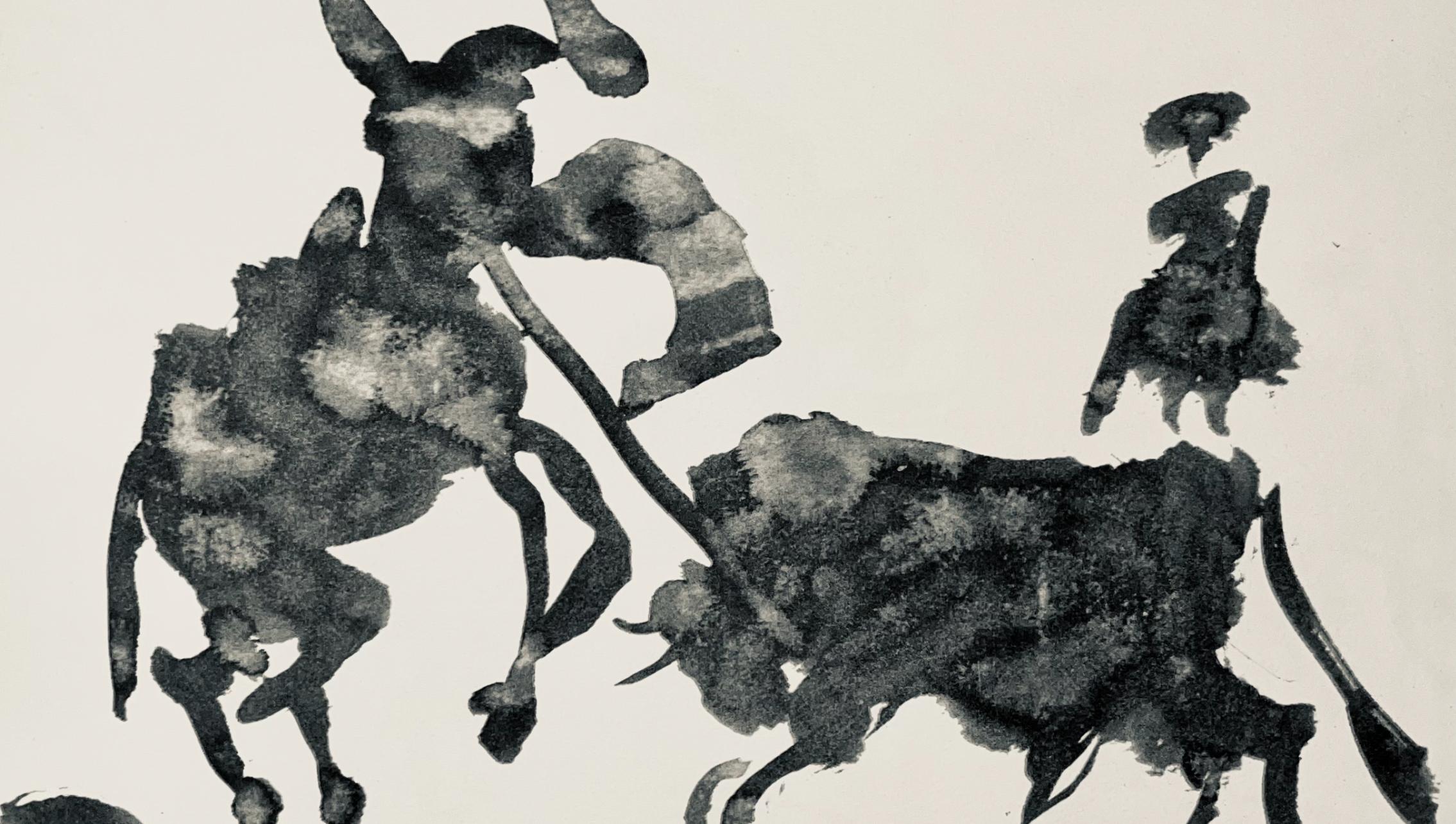 Picasso, Composition (Bloch 1276; Czwiklitzer 23), Toros y Toreros (after) - Print by Pablo Picasso