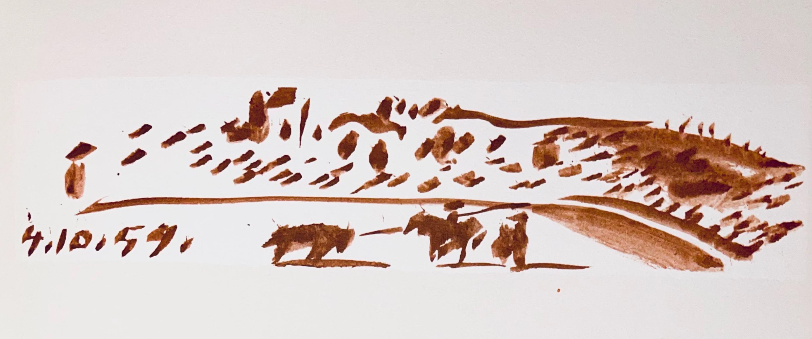 Picasso, Composition (Bloch 1276; Czwiklitzer 23), Toros y Toreros (after) - Print by Pablo Picasso