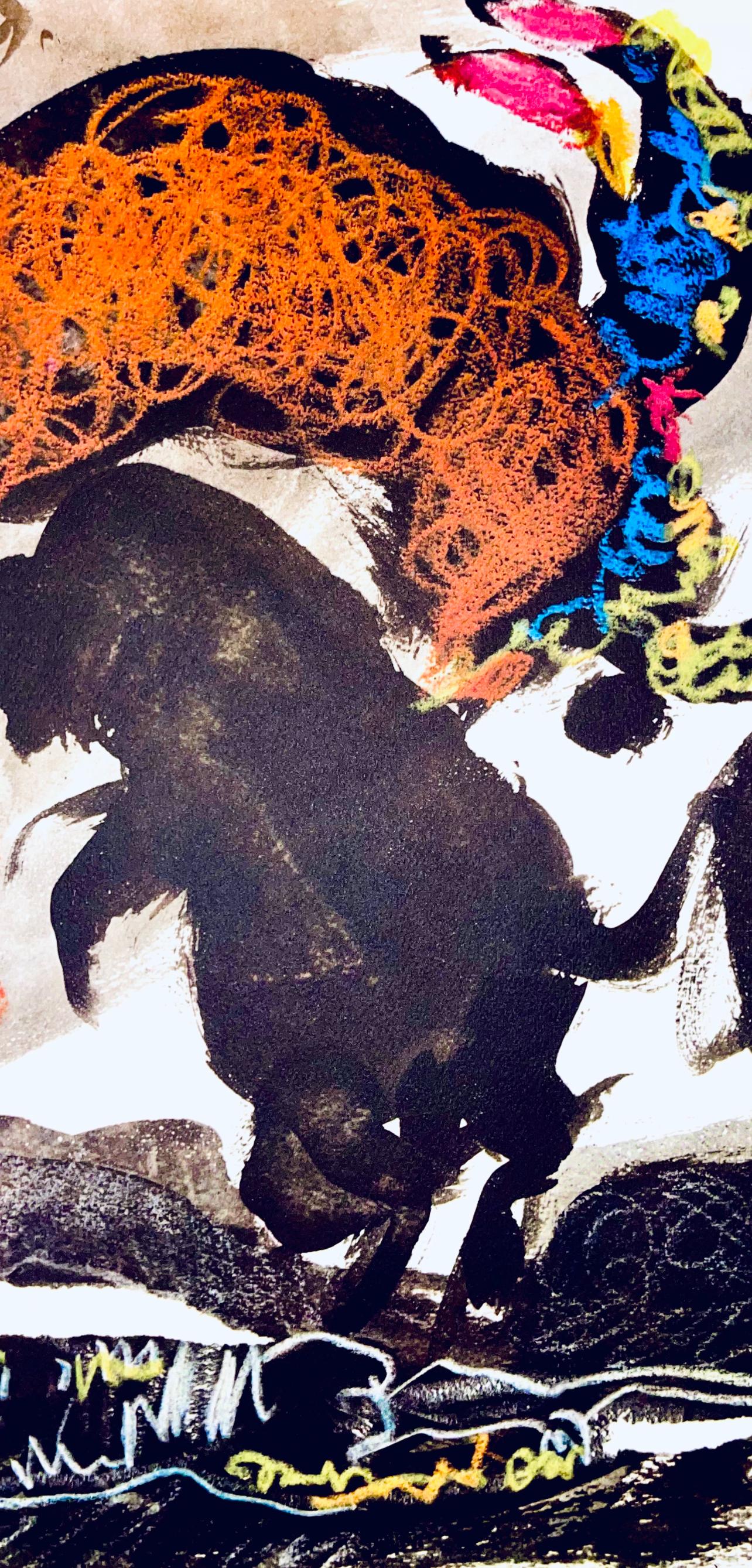 Picasso, Composition (Bloch 1276; Czwiklitzer 23), Toros y Toreros (after) - Modern Print by Pablo Picasso