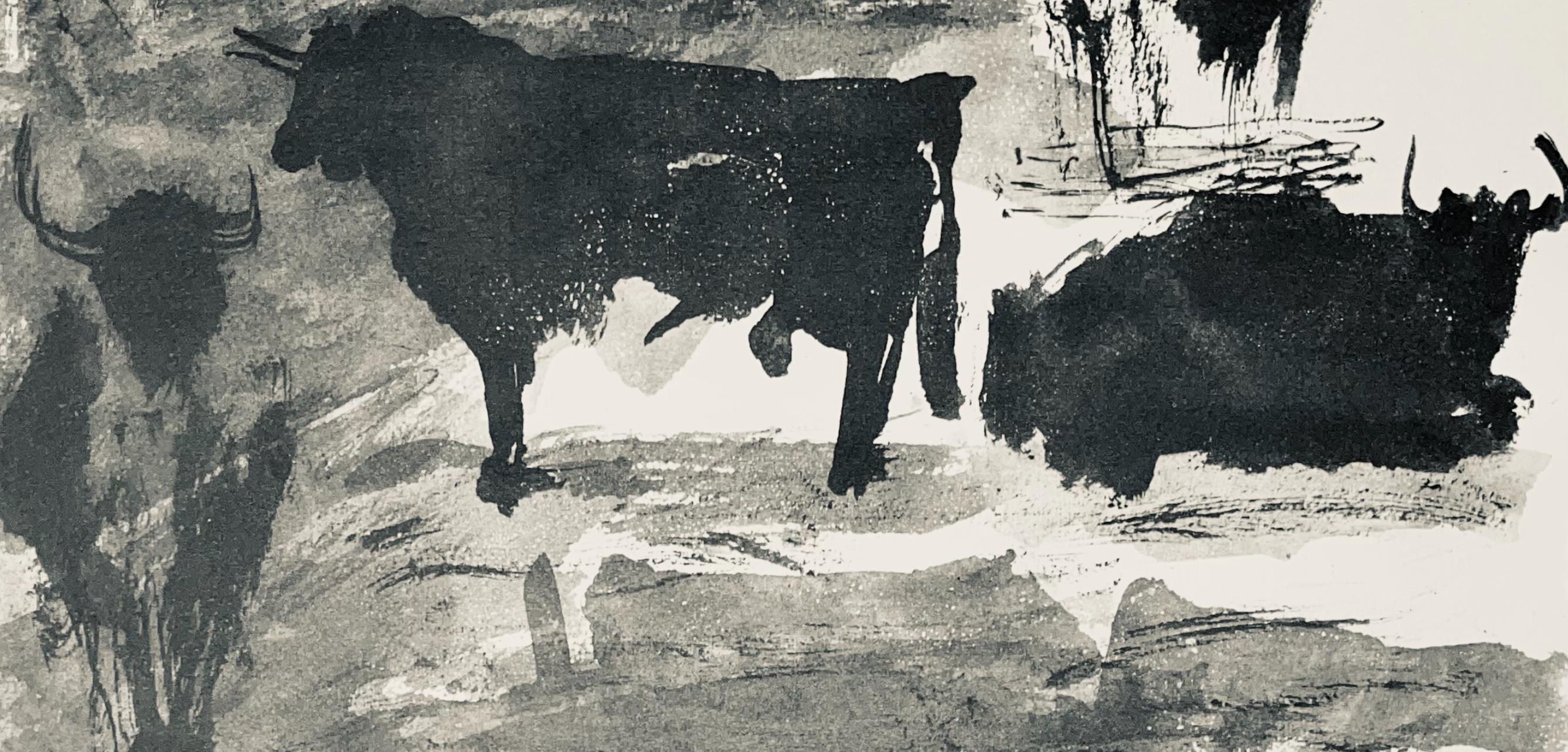 Picasso, Composizione (Bloch 1276; Czwiklitzer 23), Toros y Toreros (dopo) - Print Moderno di Pablo Picasso