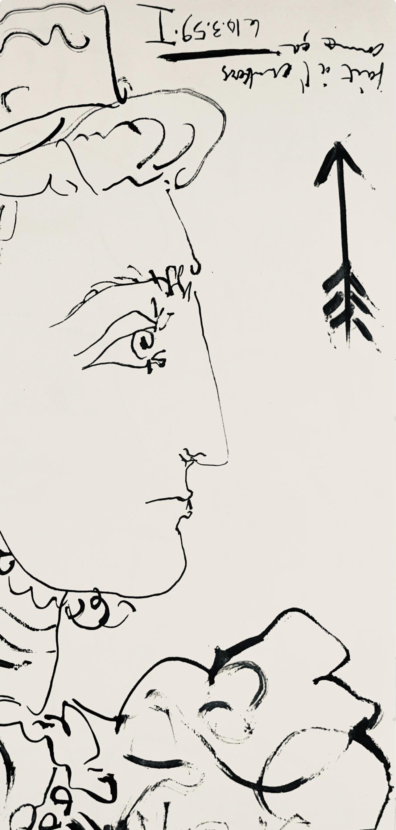 Picasso, Composition (Bloch 1276; Czwiklitzer 23), Toros y Toreros (after) - Modern Print by Pablo Picasso