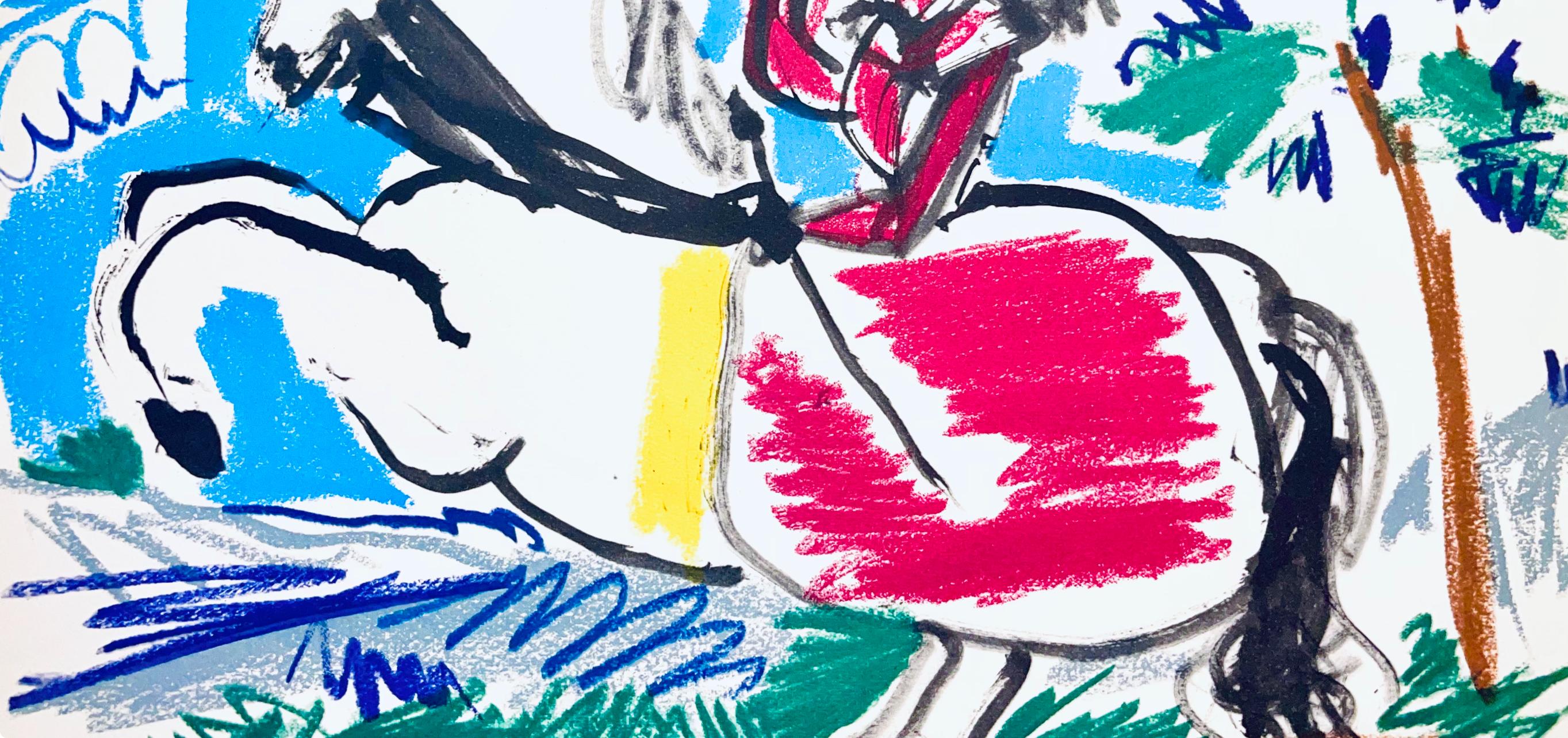 Picasso, Composition (Bloch 1276; Czwiklitzer 23), Toros y Toreros (after) - Modern Print by Pablo Picasso