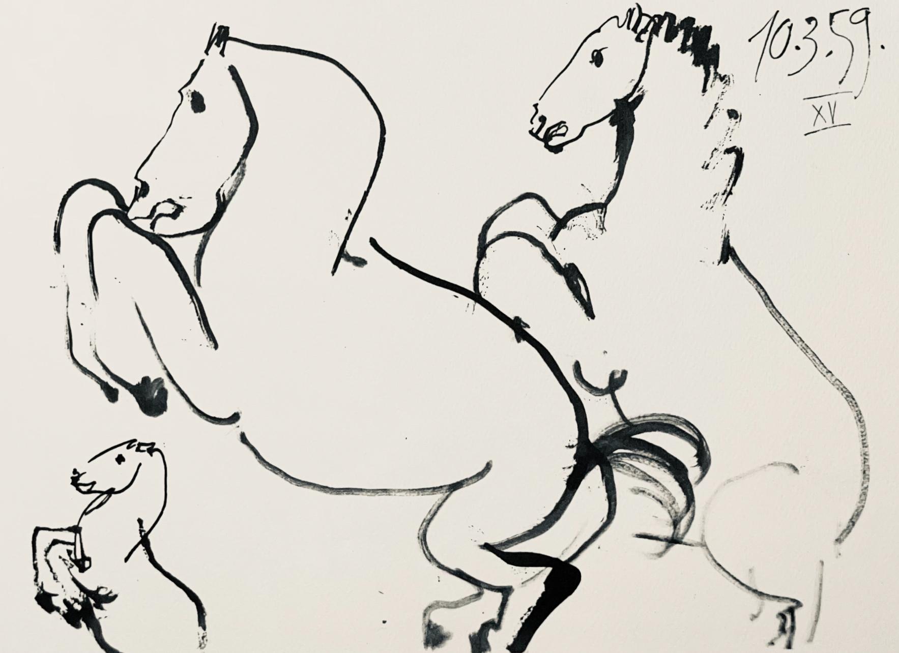 Picasso, Composition (Bloch 1276; Czwiklitzer 23), Toros y Toreros (after) - Modern Print by Pablo Picasso