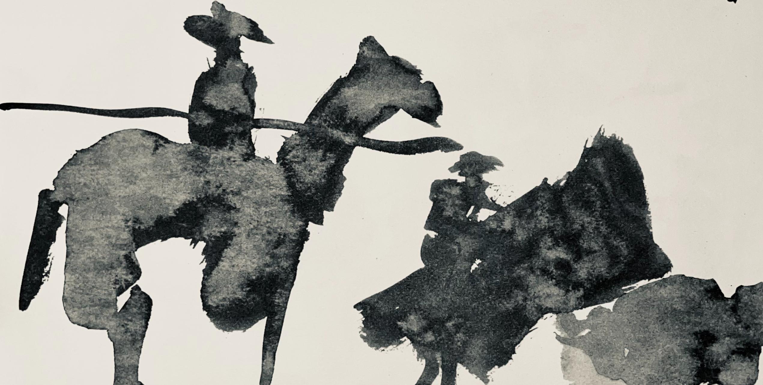 Picasso, Composition (Bloch 1276; Czwiklitzer 23), Toros y Toreros (after) - Modern Print by Pablo Picasso