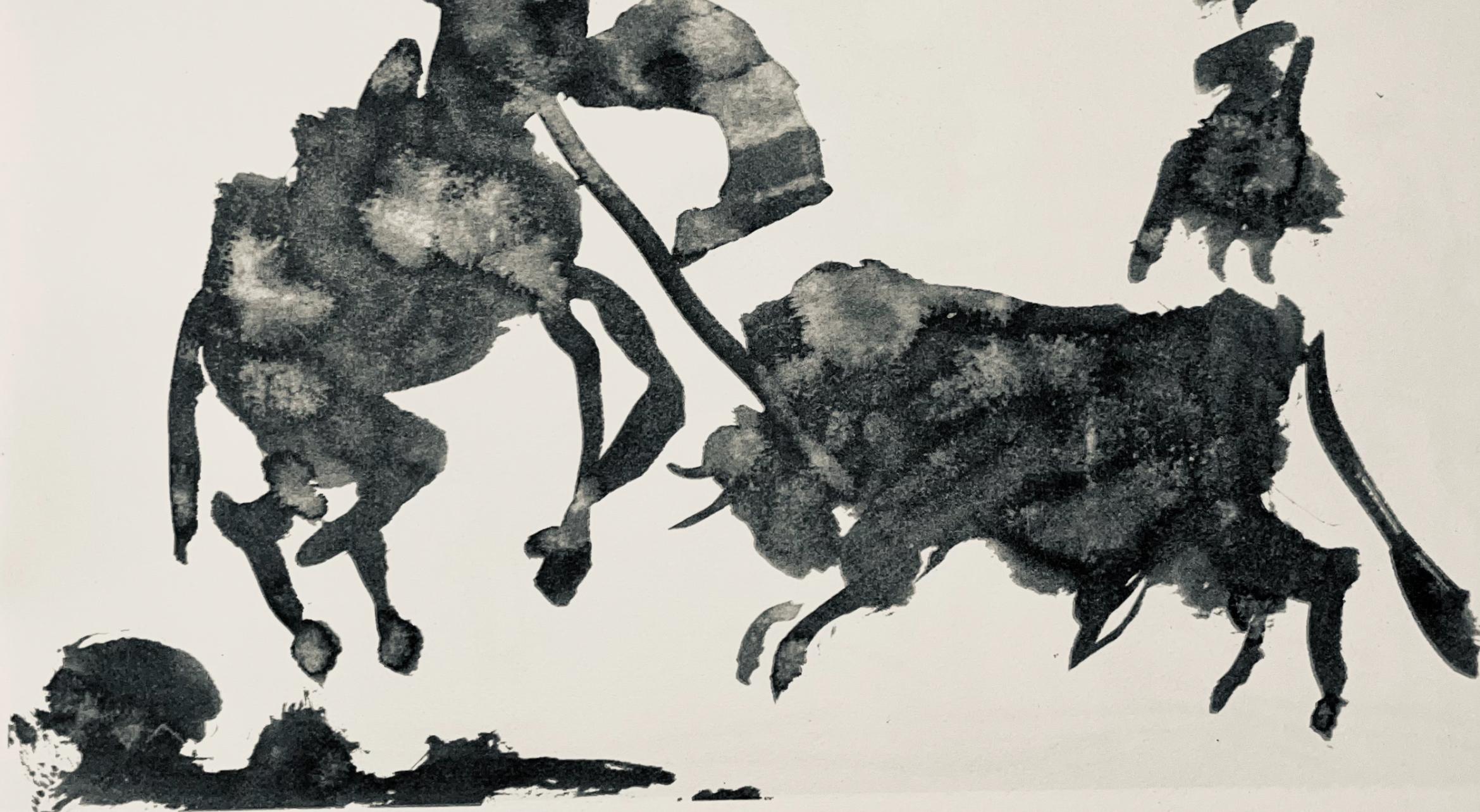 Picasso, Composition (Bloch 1276; Czwiklitzer 23), Toros y Toreros (after) - Modern Print by Pablo Picasso