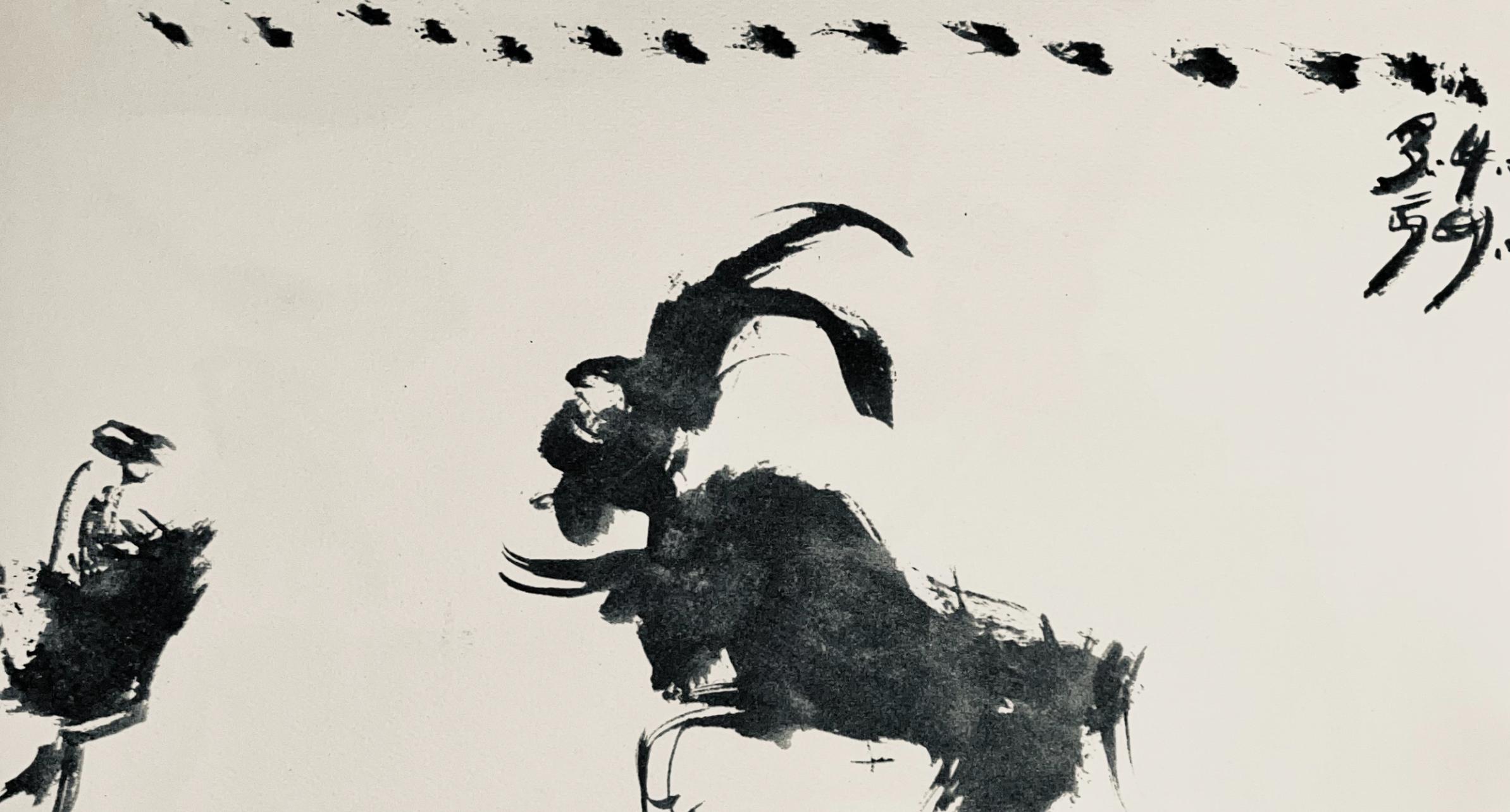 Picasso, Composition (Bloch 1276; Czwiklitzer 23), Toros y Toreros (after) - Modern Print by Pablo Picasso