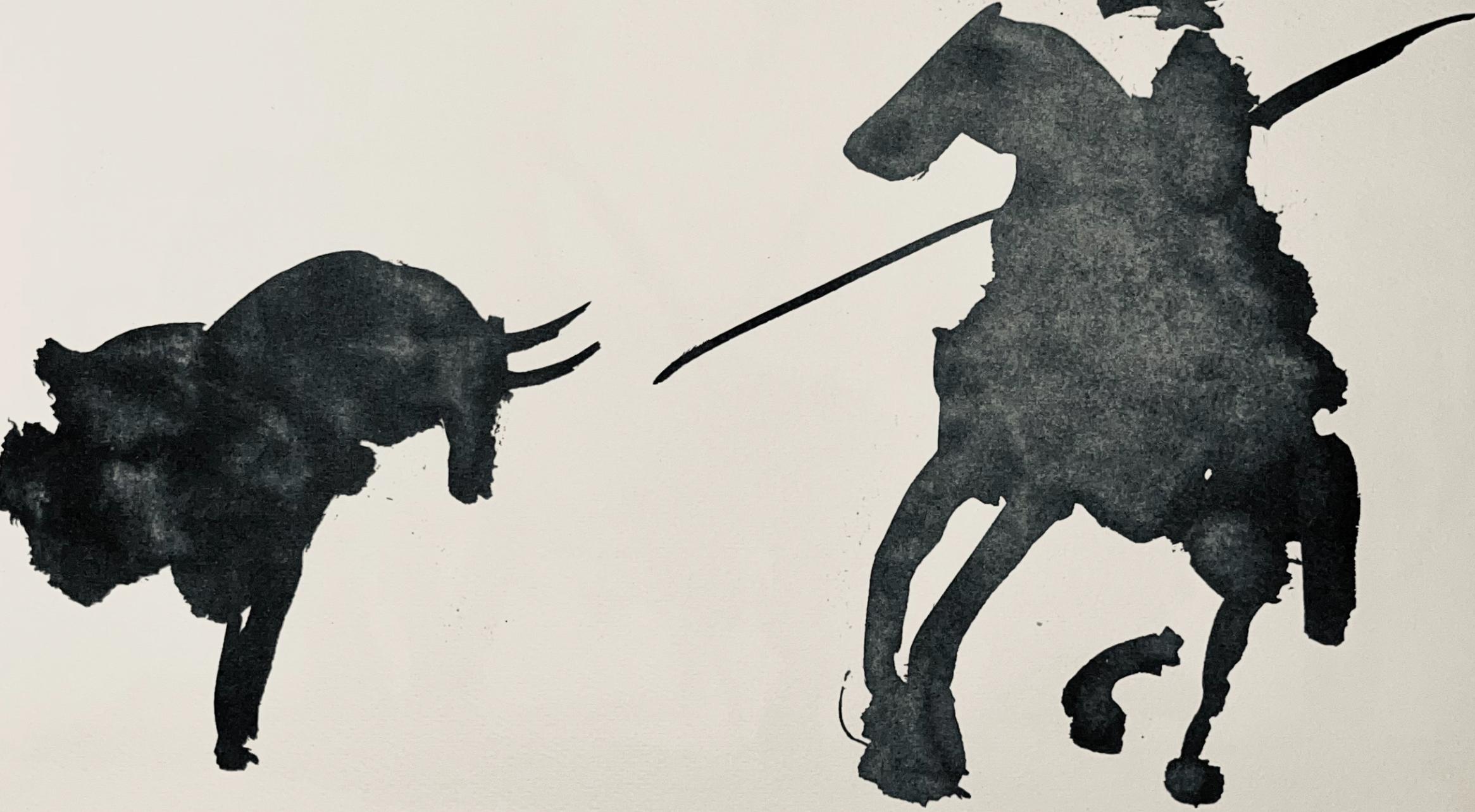 Picasso, Composition (Bloch 1276; Czwiklitzer 23), Toros y Toreros (after) - Modern Print by Pablo Picasso