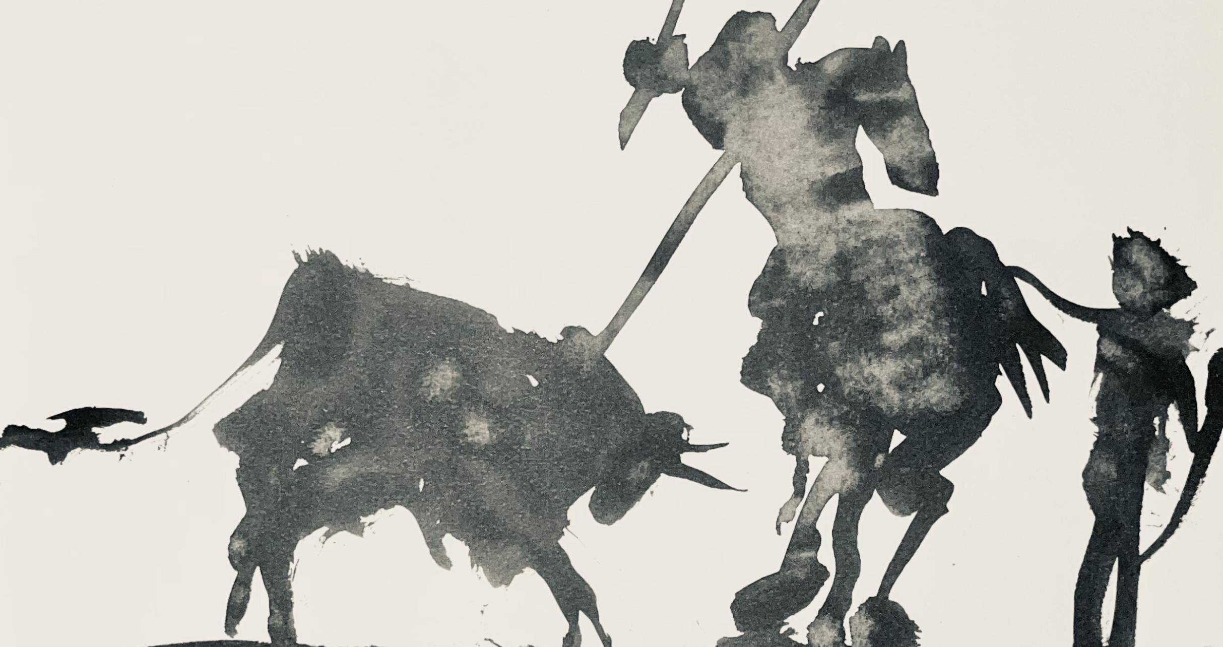 Picasso, Composition (Bloch 1276; Czwiklitzer 23), Toros y Toreros (after) - Modern Print by Pablo Picasso