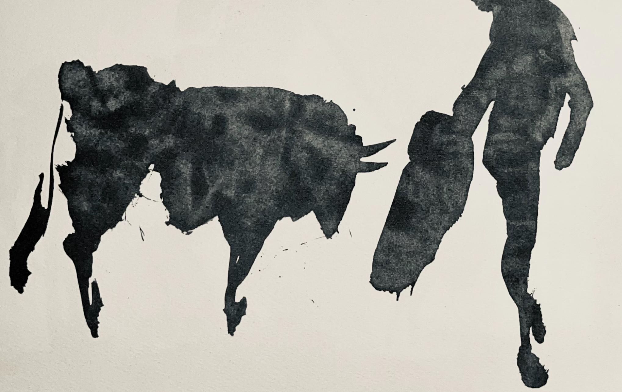 Picasso, Composition (Bloch 1276; Czwiklitzer 23), Toros y Toreros (after) - Modern Print by Pablo Picasso