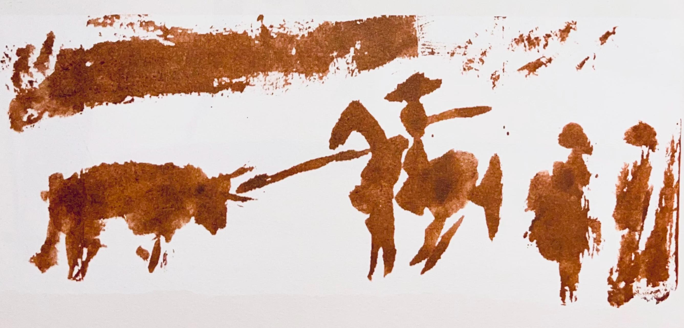 Picasso, Composition (Bloch 1276; Czwiklitzer 23), Toros y Toreros (after) - Modern Print by Pablo Picasso