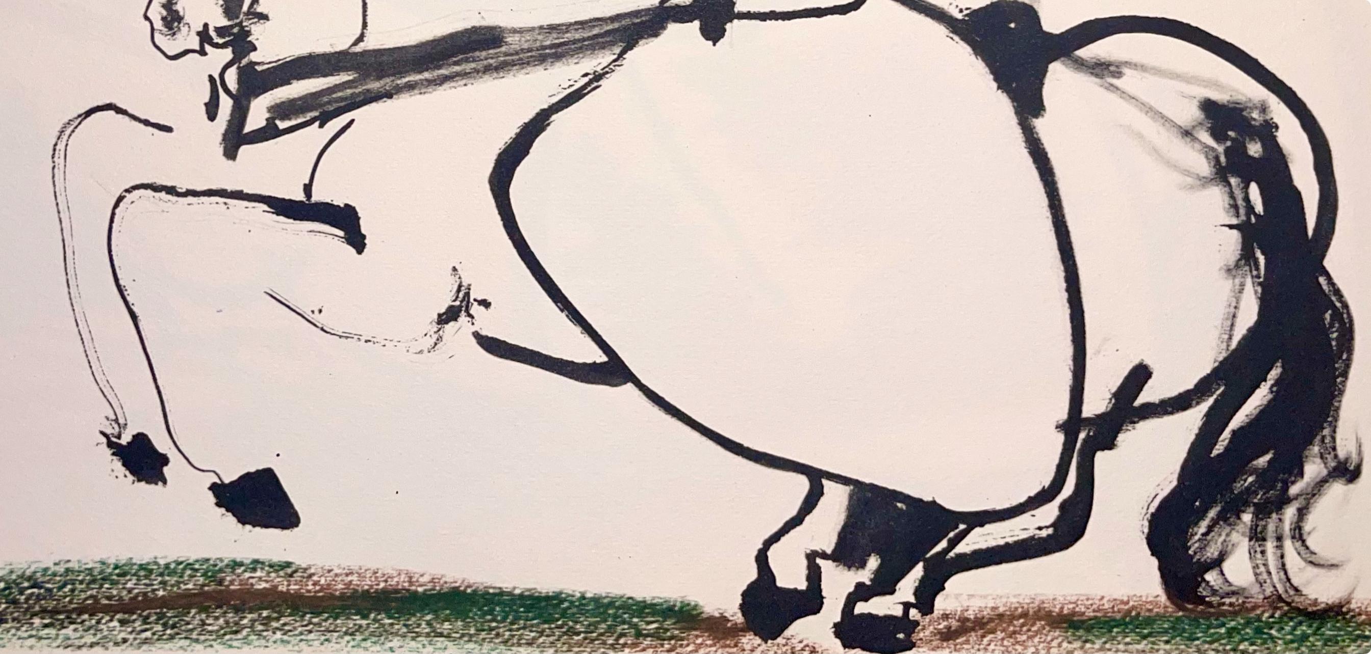 Picasso, Composition (Bloch 1276; Czwiklitzer 23), Toros y Toreros (after) - Modern Print by Pablo Picasso