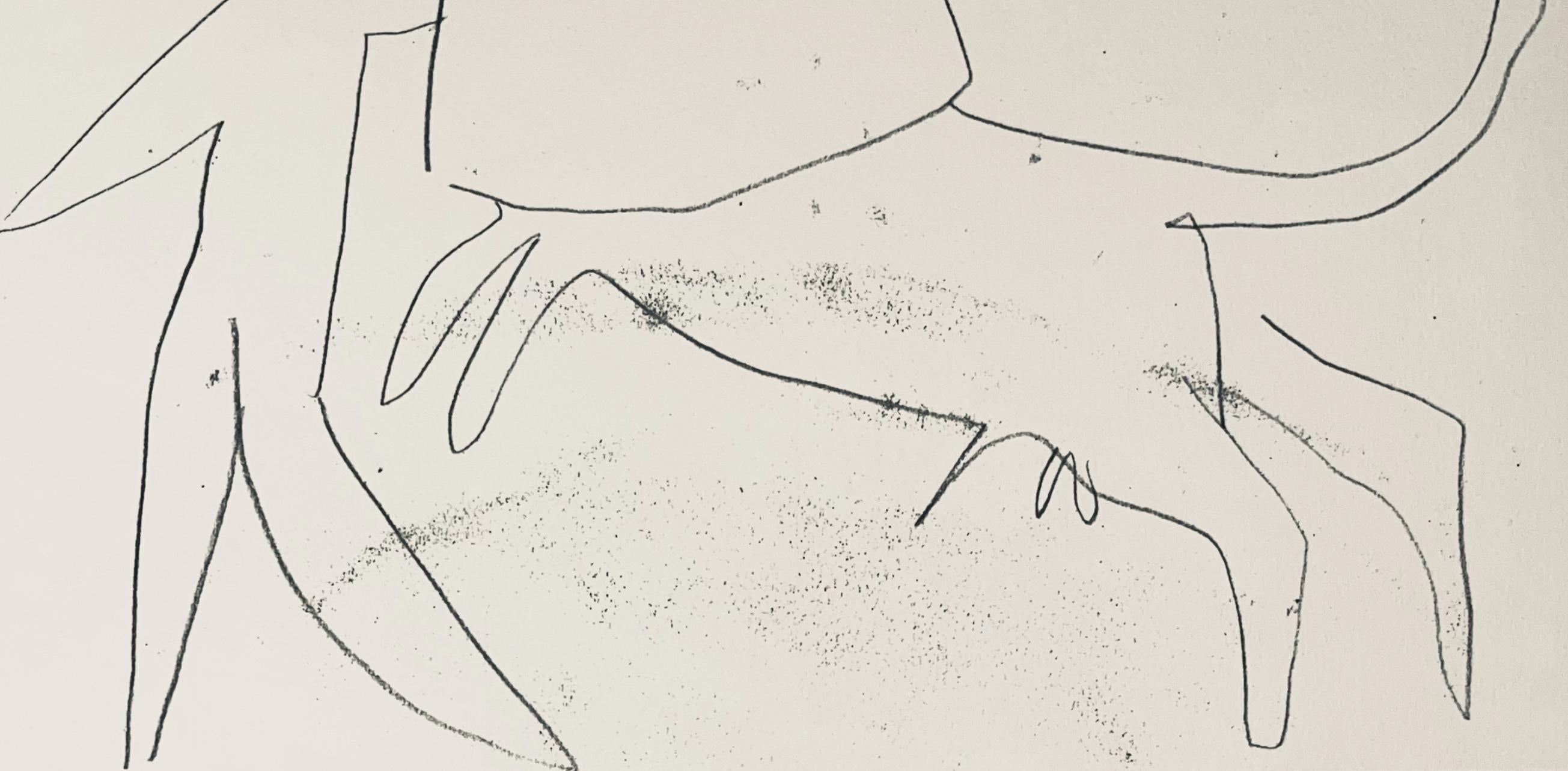 Lithograph on Arches wove paper. Unsigned and unnumbered, as issued. Good condition. Notes: From the volume, Pablo Picasso, Toros y Toreros, 1961. Published by aux Éditions Cercle d'Art; printed by Mourlot Frères, Paris, April-June 1961. Excerpted