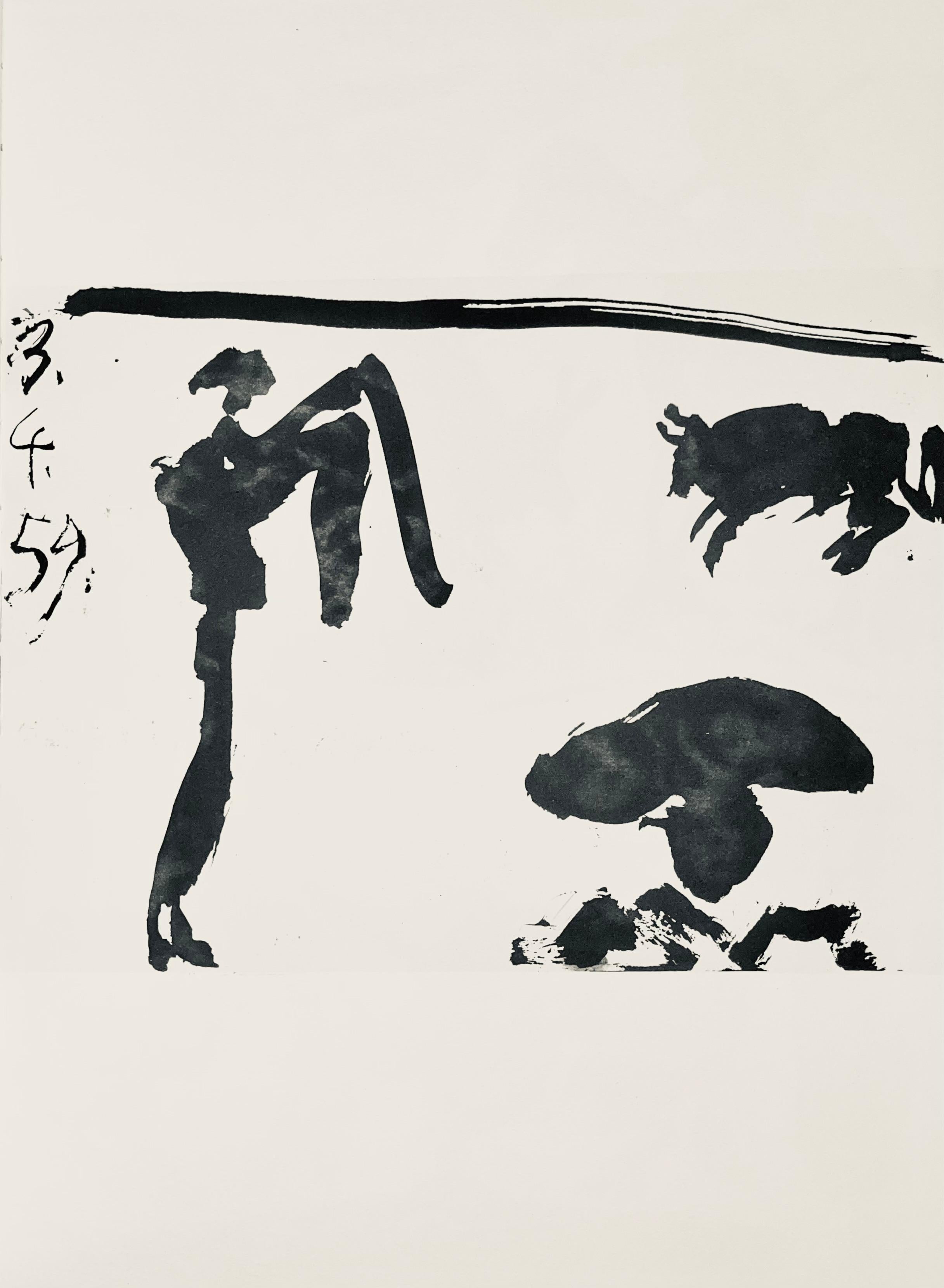 Lithograph on Arches wove paper. Unsigned and unnumbered, as issued. Good condition. Notes: From the volume, Pablo Picasso, Toros y Toreros, 1961. Published by aux Éditions Cercle d'Art; printed by Mourlot Frères, Paris, April-June 1961. Excerpted
