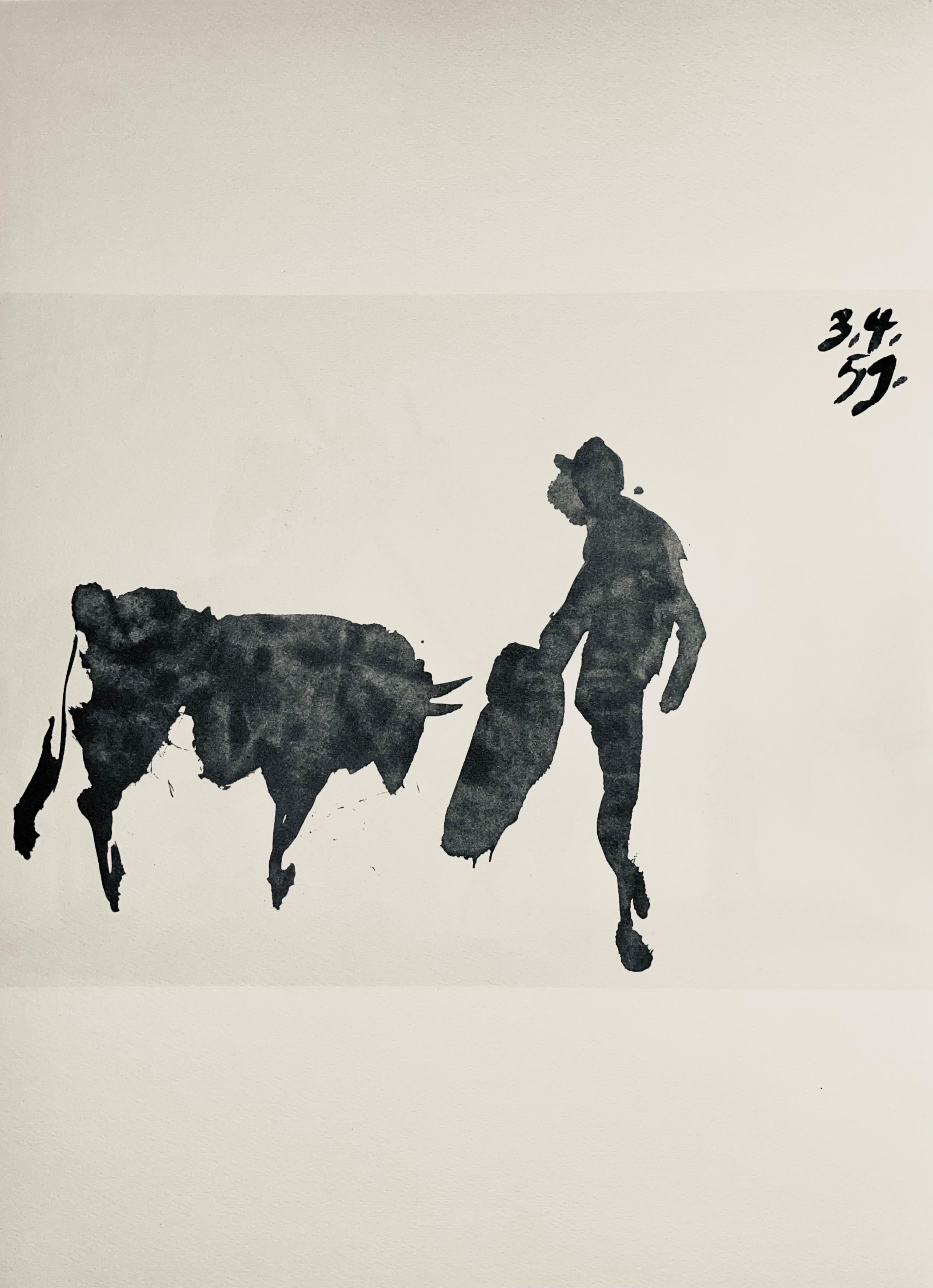 Lithograph on Arches wove paper. Unsigned and unnumbered, as issued. Good condition. Notes: From the volume, Pablo Picasso, Toros y Toreros, 1961. Published by aux Éditions Cercle d'Art; printed by Mourlot Frères, Paris, April-June 1961. Excerpted