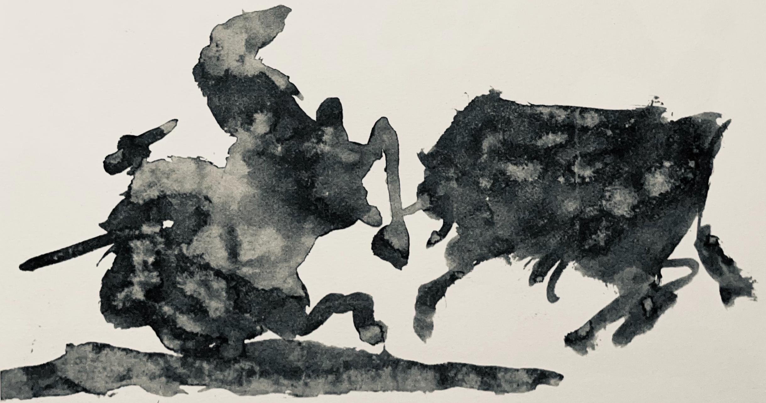 Picasso, Composition (Bloch 1276; Czwiklitzer 23), Toros y Toreros (after) For Sale 1