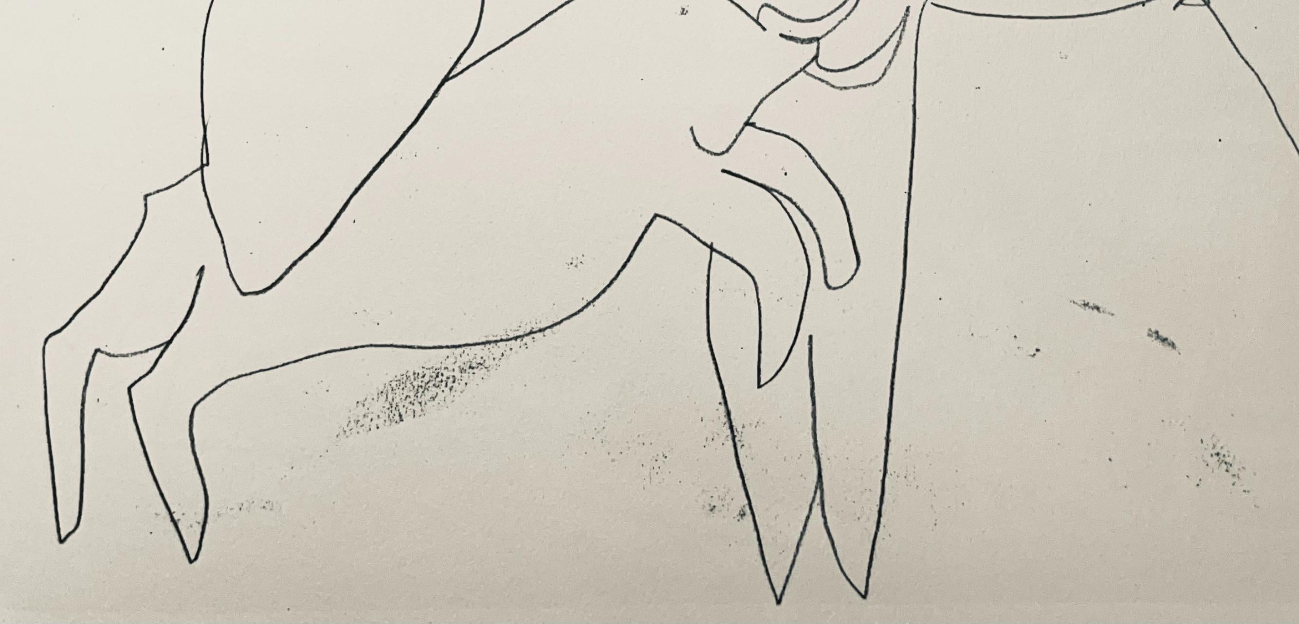 Picasso, Composition (Bloch 1276; Czwiklitzer 23), Toros y Toreros (after) For Sale 2