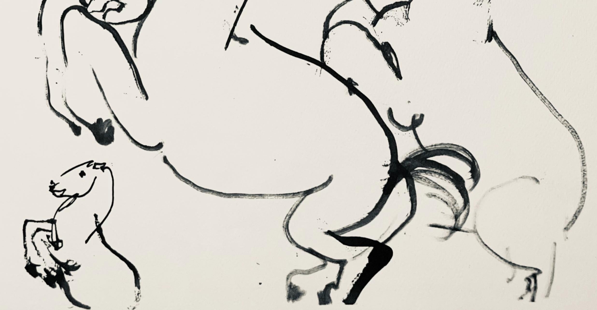 Picasso, Composition (Bloch 1276; Czwiklitzer 23), Toros y Toreros (after) For Sale 2