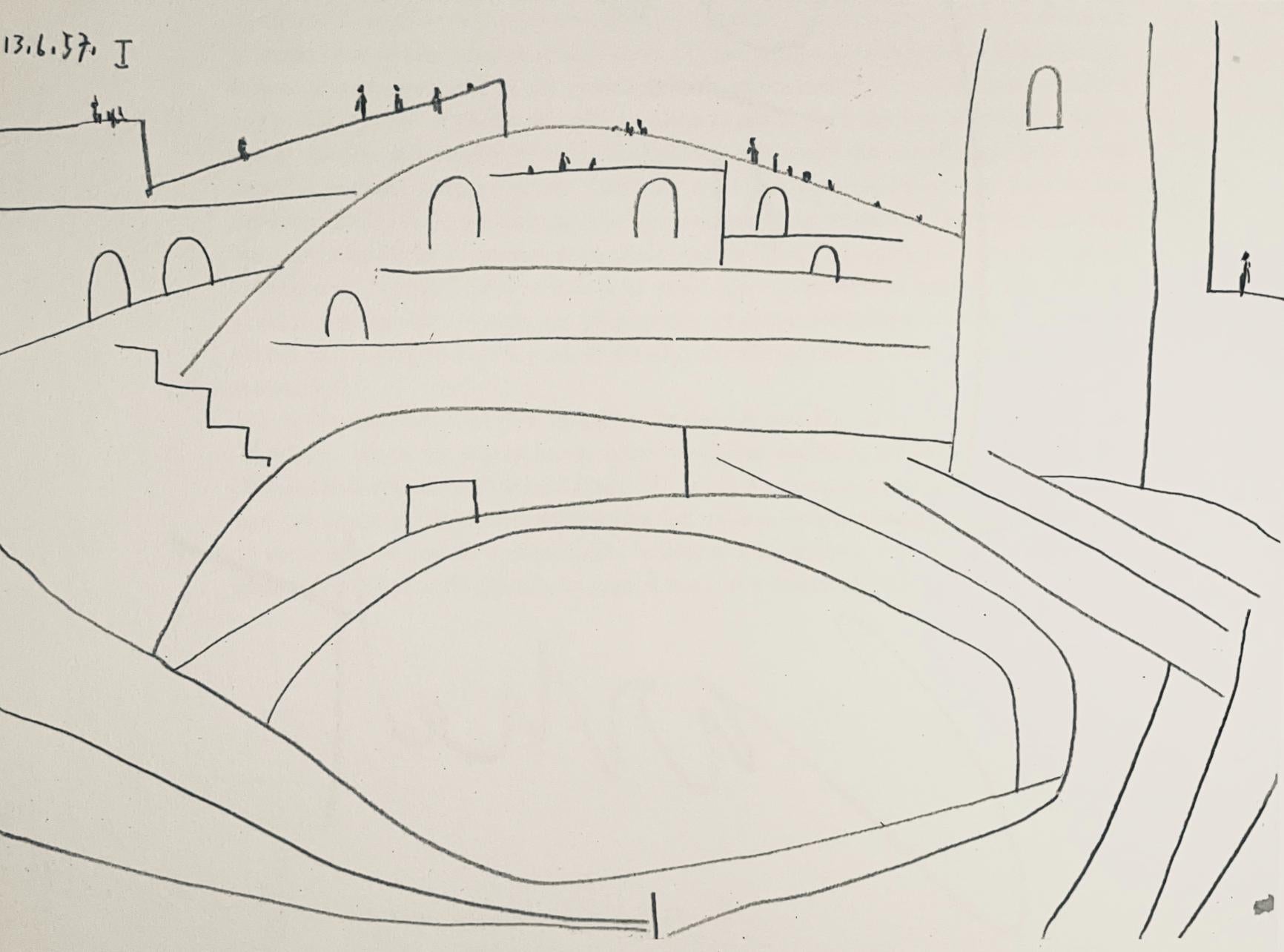 Picasso, Composizione (Bloch 1276; Czwiklitzer 23), Toros y Toreros (dopo)