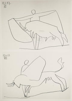 Picasso, Composizione (Bloch 1276; Czwiklitzer 23), Toros y Toreros (dopo)