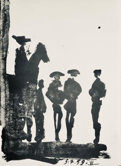 Picasso, Composition (Bloch 1276 ; Czwiklitzer 23), Toros y Toreros (après)