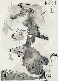 Picasso, Composition (Bloch 1276 ; Czwiklitzer 23), Toros y Toreros (après)