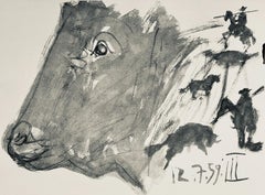 Picasso, Komposition (Bloch 1276; Czwiklitzer 23), Toros y Toreros (nach)