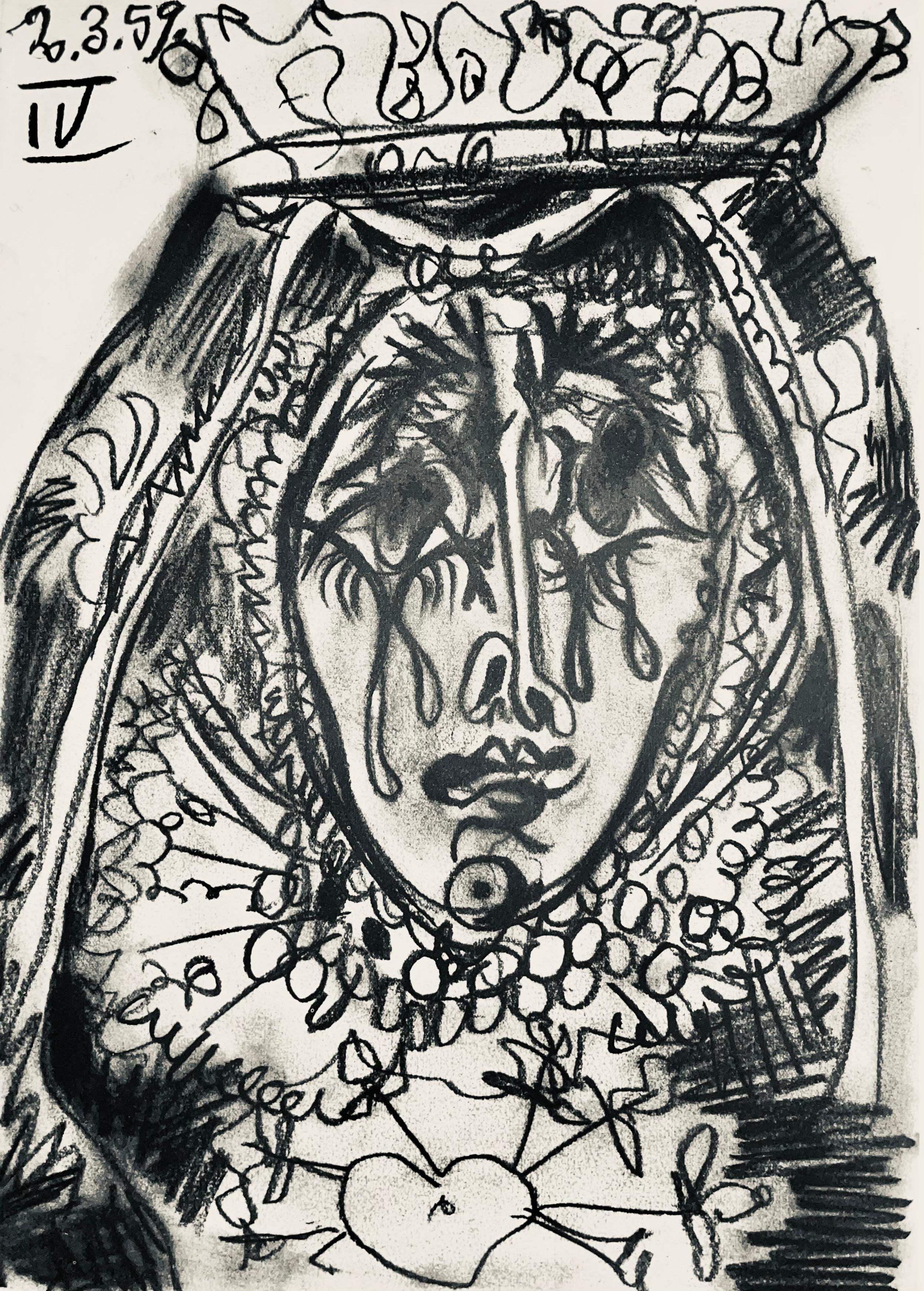 Pablo Picasso Figurative Print – Picasso, Komposition (Bloch 1276; Czwiklitzer 23), Toros y Toreros (nach)