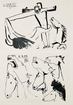 Picasso, Composition (Bloch 1276; Czwiklitzer 23), Toros y Toreros (after)