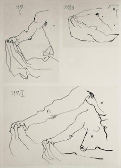 Picasso, Composition (Bloch 1276; Czwiklitzer 23), Toros y Toreros (after)