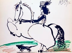 Picasso, Komposition (Bloch 1276; Czwiklitzer 23), Toros y Toreros (nach)