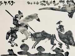 Picasso, Composition (Bloch 1276 ; Czwiklitzer 23), Toros y Toreros (après)