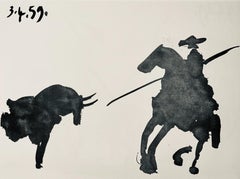 Picasso, Composition (Bloch 1276; Czwiklitzer 23), Toros y Toreros (after)