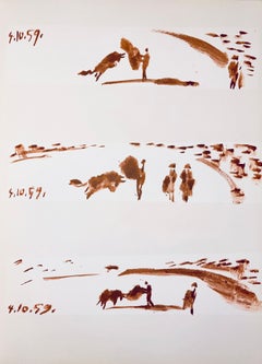 Picasso, Composition (Bloch 1276; Czwiklitzer 23), Toros y Toreros (after)