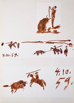 Picasso, Composition (Bloch 1276; Czwiklitzer 23), Toros y Toreros (after)