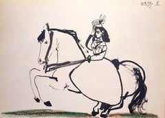 Picasso, Composición (Bloch 1276; Czwiklitzer 23), Toros y Toreros (después)