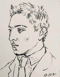 Picasso, Komposition (Bloch 38; Cramer 13), Les Joues en feu, poèmes (nach)