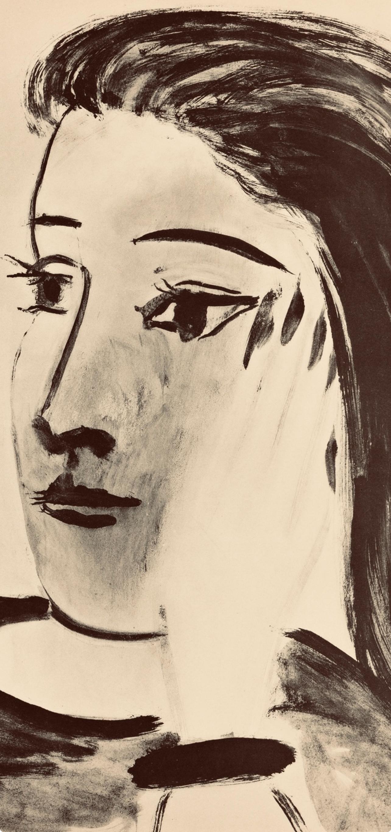 Picasso, Composition, Carnet de dessins de Picasso, Cahiers d'Art (d'après) - Print de Pablo Picasso