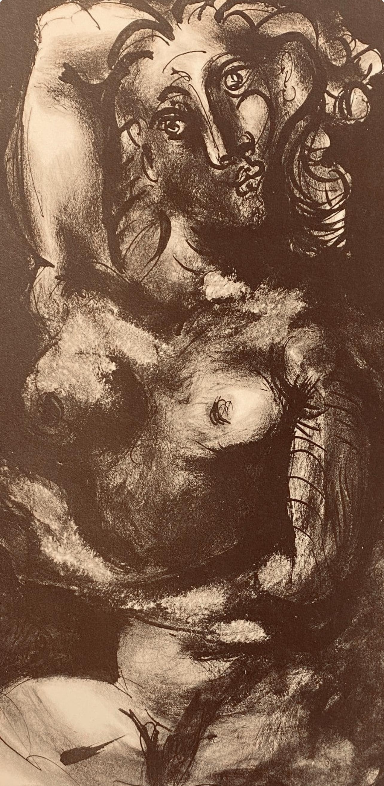 Picasso, Komposition, Carnet de dessins de Picasso, Cahiers d'Art (nach) – Print von Pablo Picasso