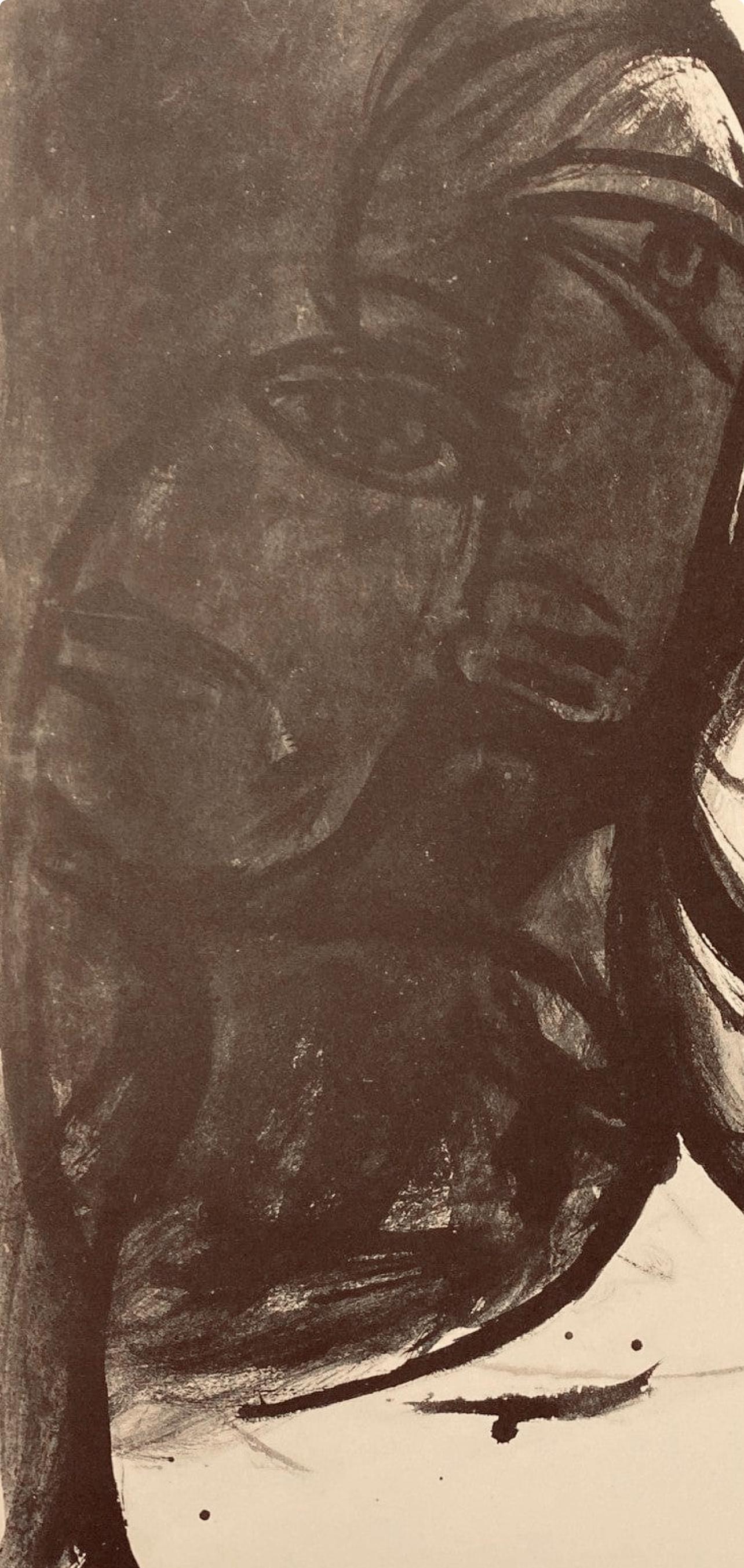 Picasso, Composition, Carnet de dessins de Picasso, Cahiers d'Art (d'après) - Print de Pablo Picasso