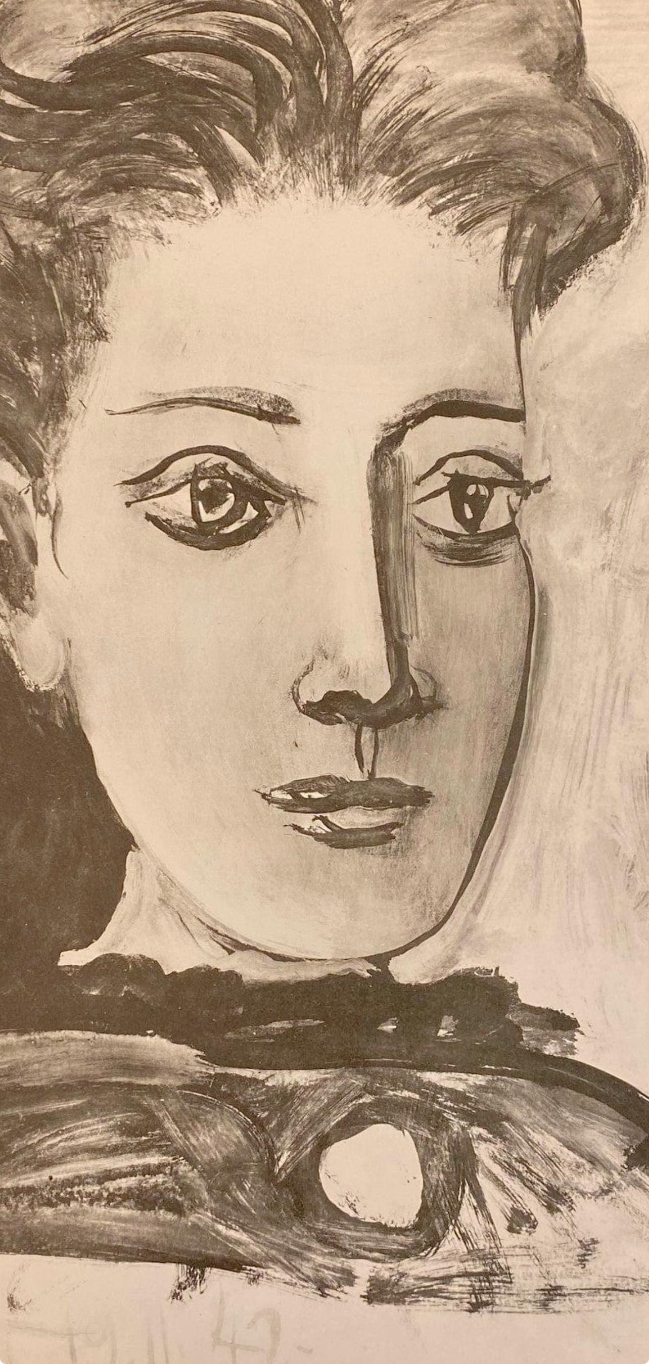 Picasso, Komposition, Carnet de dessins de Picasso, Cahiers d'Art (nach) – Print von Pablo Picasso