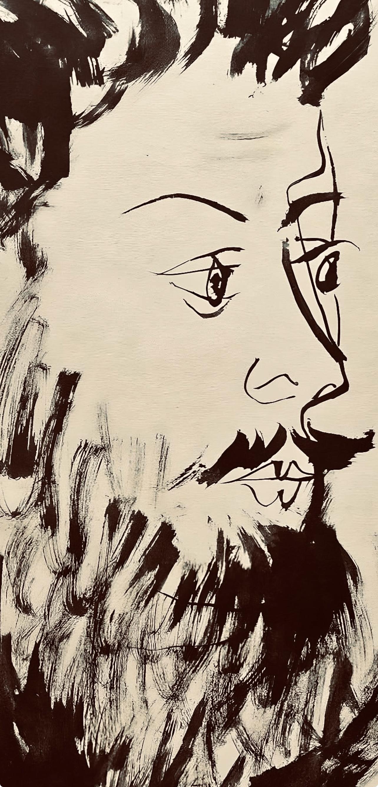 Picasso, Composition, Carnet de dessins de Picasso, Cahiers d'Art (d'après) - Cubisme Print par Pablo Picasso